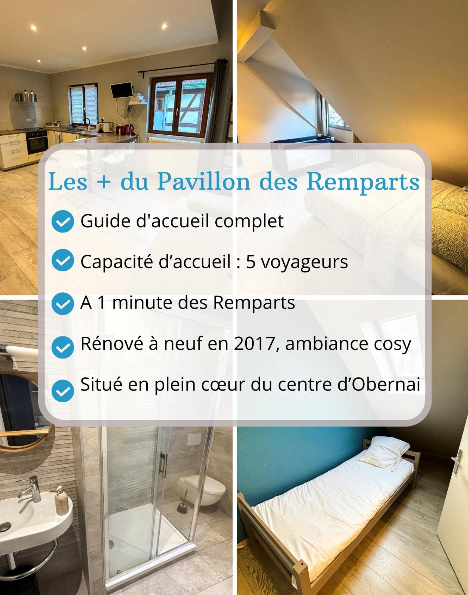 Le Pavillon Des Remparts - Commerces A Proximite - Centre-Ville - Appartement Cosy Obernai Exterior foto